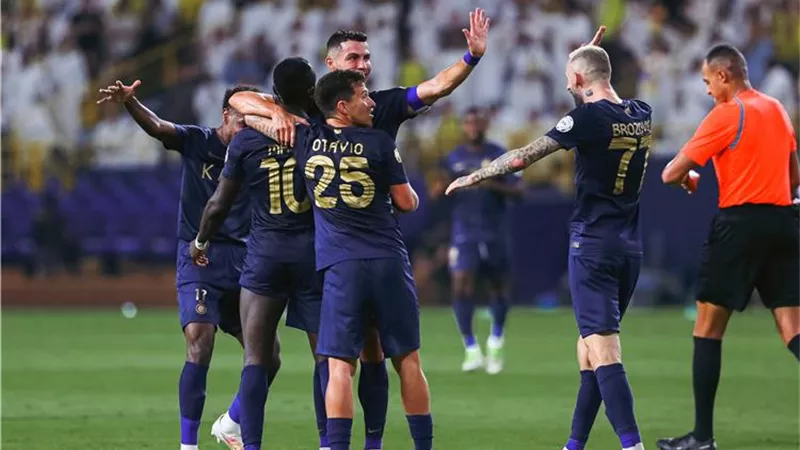 النصر ضد الوحدة .. شاهد تيليس يسجل هدف النصر الأول