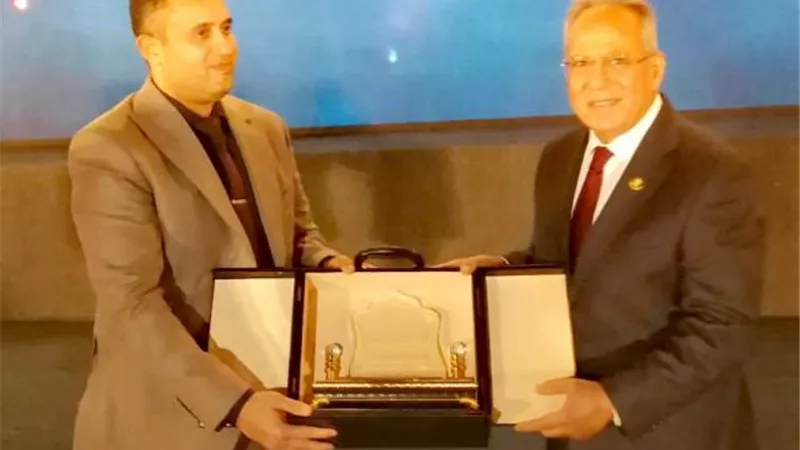 تفاصيل مشاركة وتكريم رئيس جهاز دمياط الجديدة بحفل جامعة حورس صور