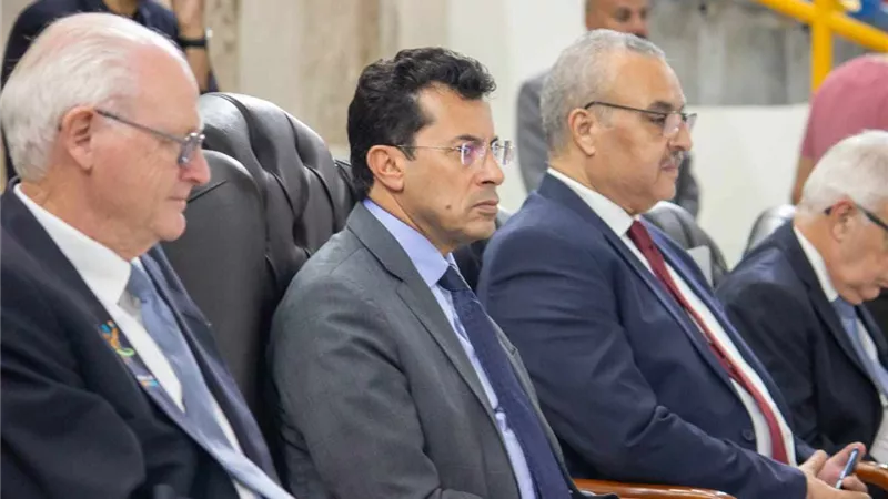 وزير الرياضةيشهد افتتاح بطولة كأس العالم لكرة الطائرة البارالمبية