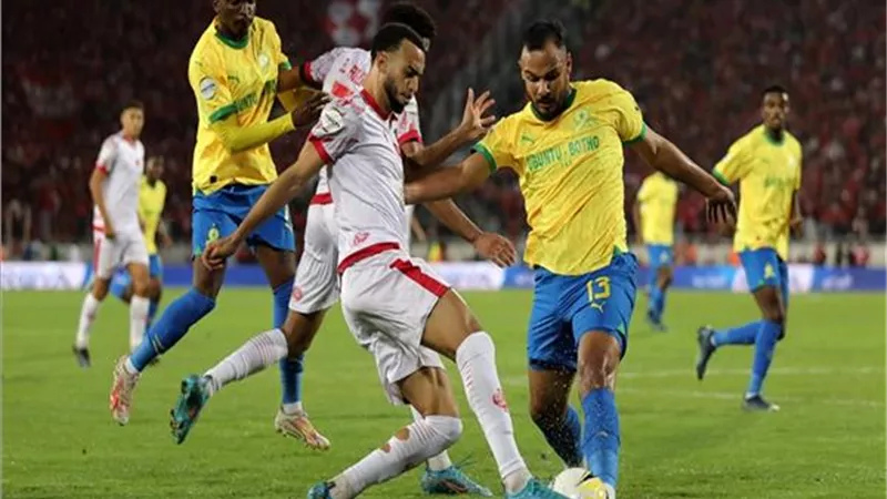 موعد مباراة الوداد وصن داونز في نهائي دوري السوبر الإفريقي
