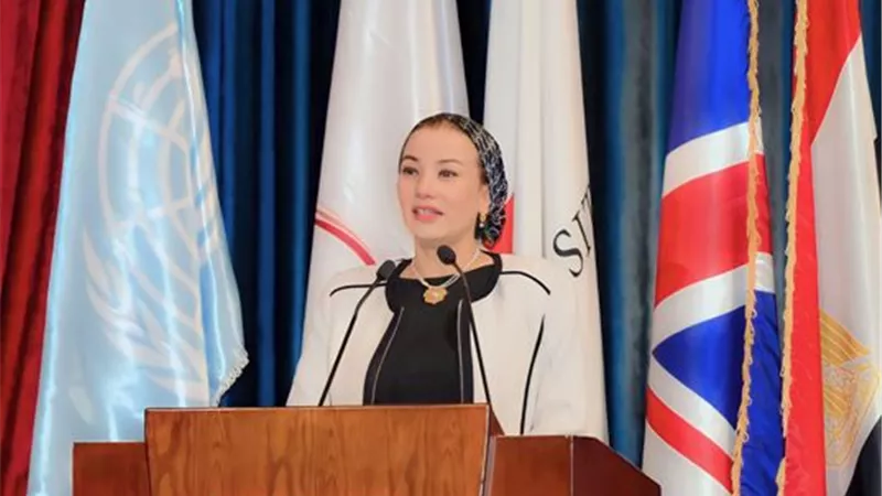 وزيرة البيئة تشارك فى قمة المناخ cop 28 بالجامعة البريطانية