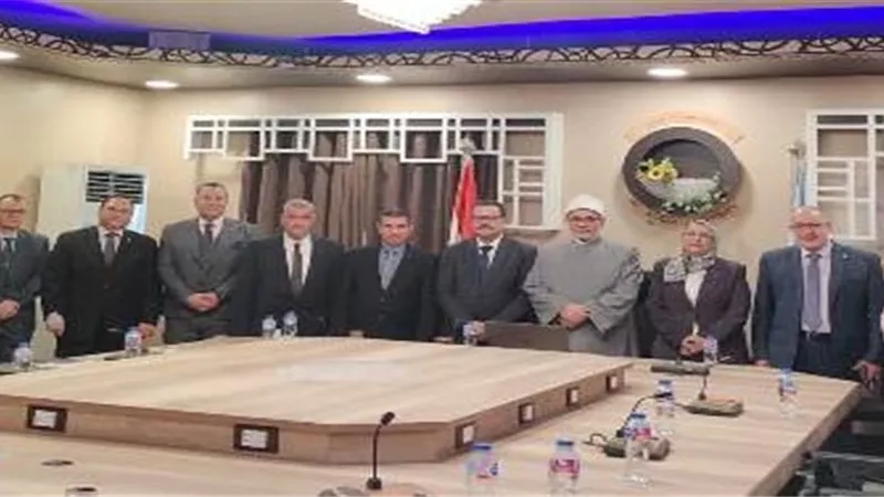 رئيس جامعة الأزهر يلتقي وفود هيئة ضمان الجودة والاعتماد