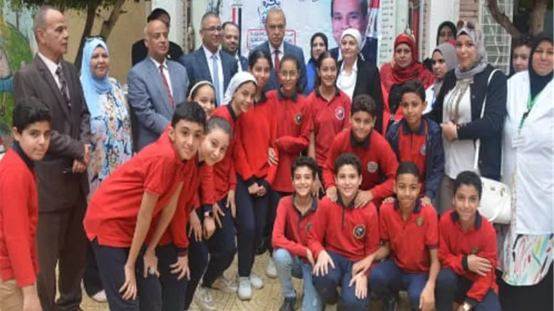 الهجان يوجه برفع كفاءة الخدمات الطبية المقدمة لطلبة المرحلة الابتدائية