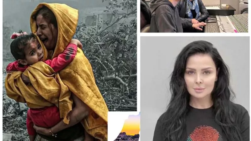 فنانون قدموا أغانى للشعب الصامد