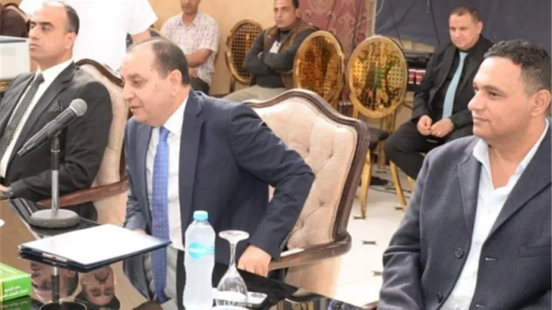 محافظ الدقهلية ومديرأمن الدقهلية يشهدان قرعة الفائزين بالحج