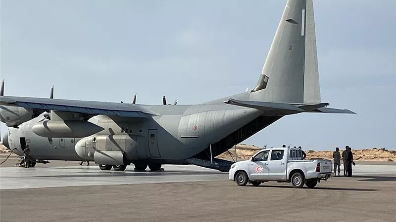 مطار العريش الدولي يستقبل 114 طائرة مساعدات منذ 12 أكتوبر الماضي