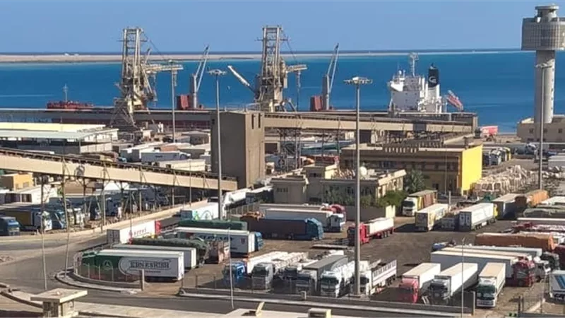 تداول 6 آلاف طن بضائع عامة ومتنوعة بموانئ البحر الاحمر