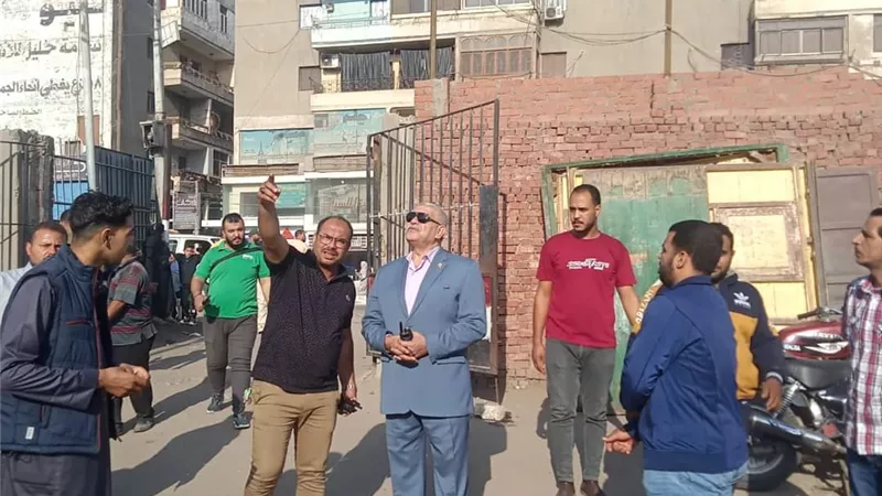 رئيس مدينة الزقازيق يتفقد أعمال نقل الموقف الجديد