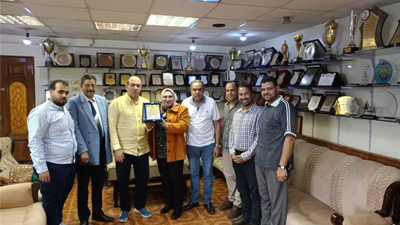 وكيل شباب بالمنيا يلتقى بأعضاء كيان الاتحاد الشبابى لدعم مصر