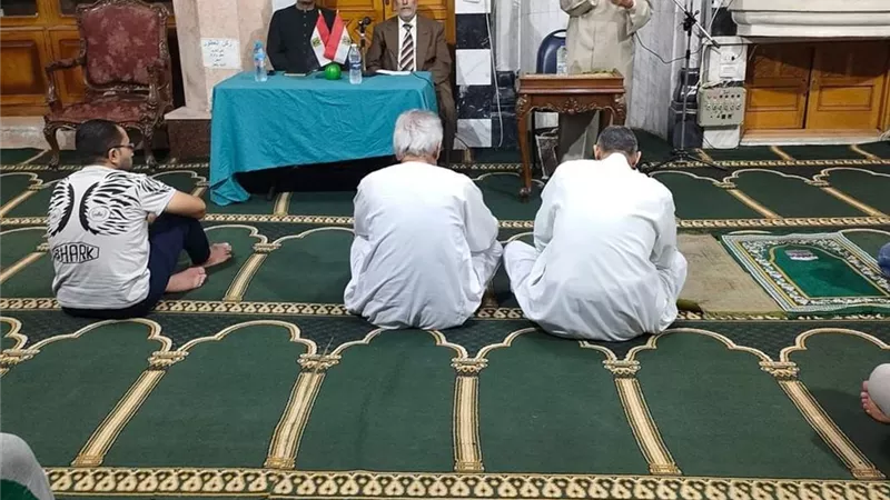 التمسك بالأمل والعمل وقت الازمات عنوان لقاء أوقاف العبور بالمواطن