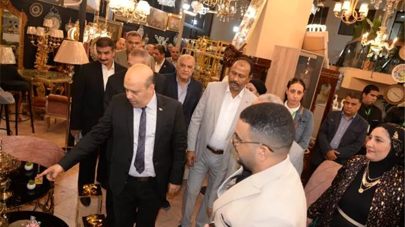 افتتاح معرض السلع المعمرة بنقابة المهندسين بالاسماعيلية