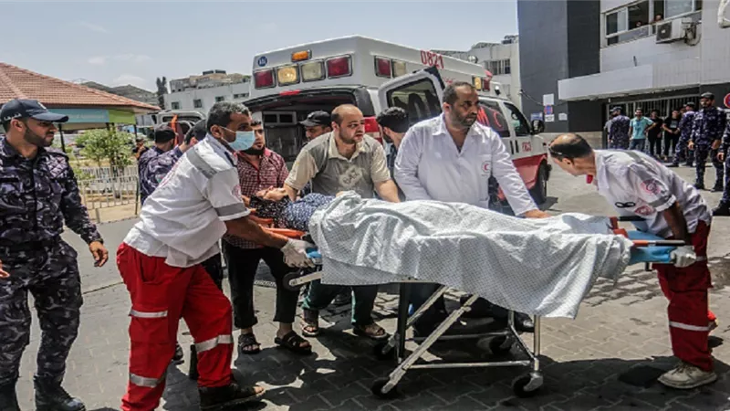 الهلال الأحمر الفلسطيني:25 مستشفى من أصل 35 في غزة توقفت عن العمل