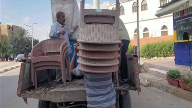 رفع الإشغالات والتعديات بحيِّ ثالث الإسماعيلية