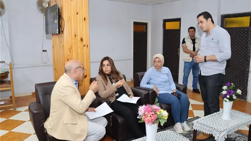 محافظ دمياط تفاجئ الوحدة المحلية بالزرقا