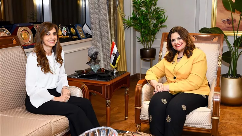 سها جندي:حريصون على خدمة أبنائنا بالخارج وتقديم المزيد من المحفزات