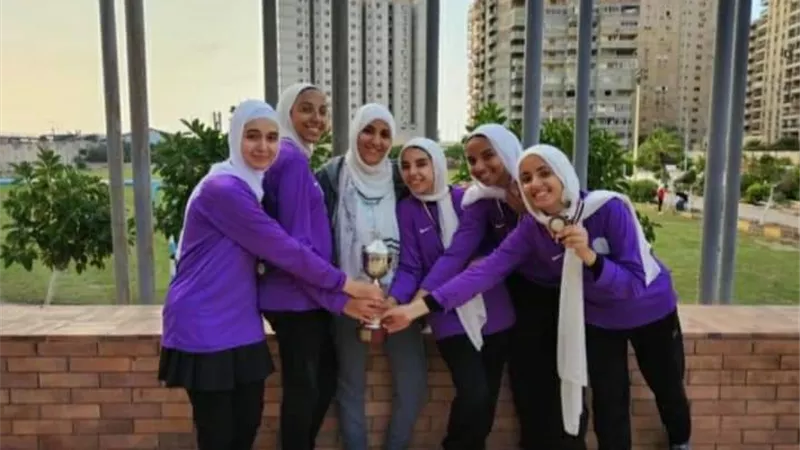 فوز فتيات الأزهر بالسويس بالمركز الثالث في منتخب تنس الطاولة