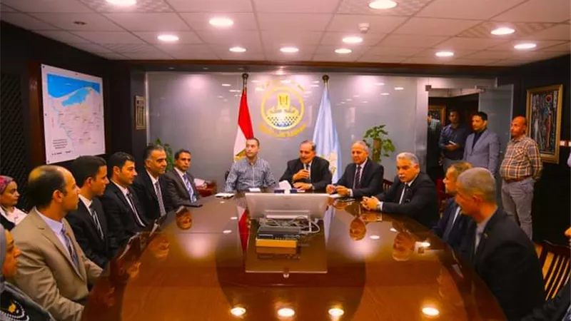 محافظ كفرالشيخ يلتقى بالدفعة الأولى من المبادرة الرئاسية 1000 مد