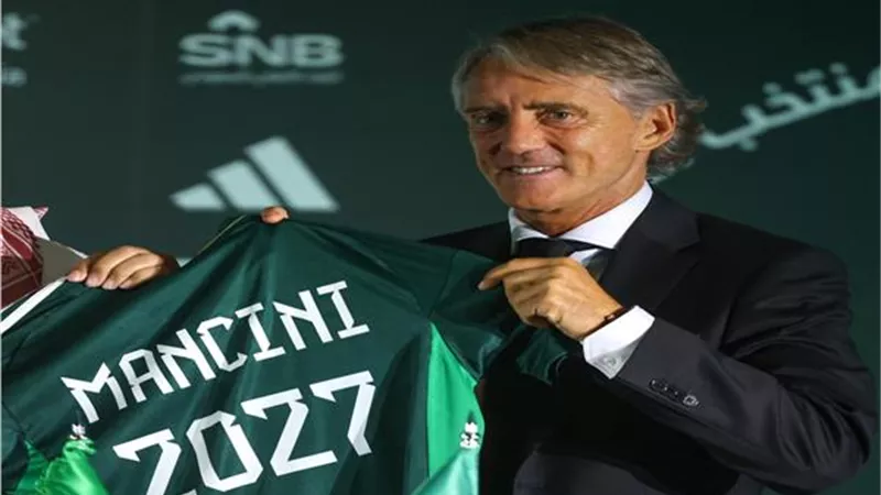 تصفيات المونديال.. مانشيني يبحث عن الانتصار الأول مع منتخب السعودية