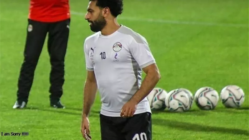 شاهد.. أول ظهور لـ محمد صلاح في تدريبات منتخب مصر