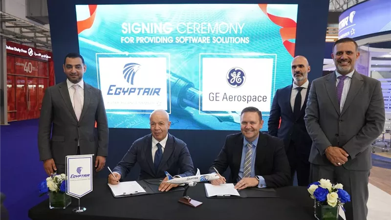 توقيع بروتوكول تعاون بين مصر للطيران وشركة GE Aerospace البرمجية لتحليل البيانات وتقليل المخاطر