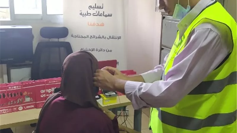 تسليم سماعات طبية بقرى ونجوع محافظة كفرالشيخ