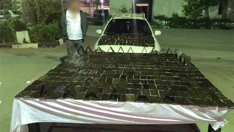 ضبط 47 كيلو حشيش داخل محل بالقاهرة