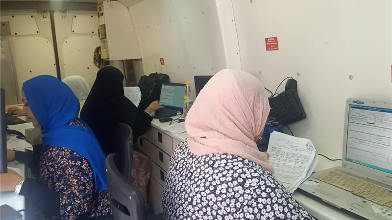 علاج٧٨٣ حالة في القافلة المجانية بالغرابوة في الإسماعيلية
