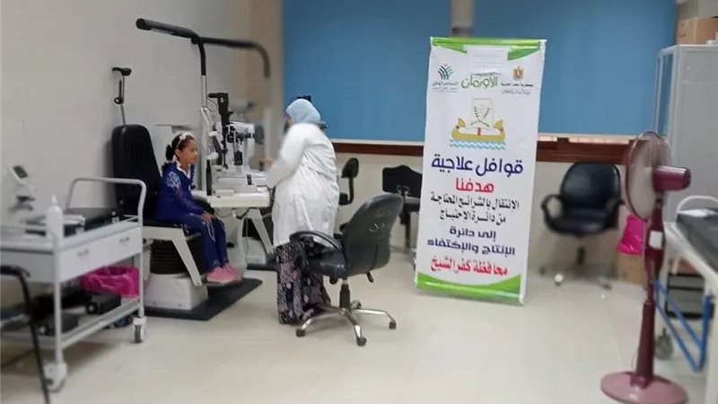 14 قافلة طبية من الاورمان للكشف بالمجان علي 1524 شخص