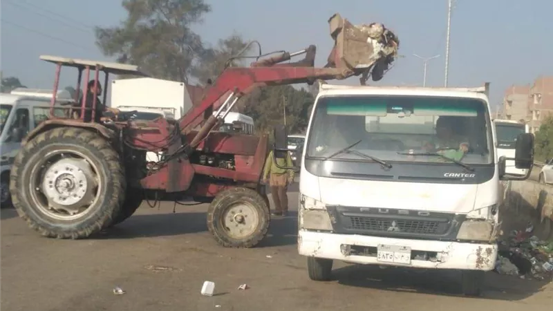 حملات نظافةوتطوير بوحدتى الشوبك وشيبة والزراعةبالزقازيق