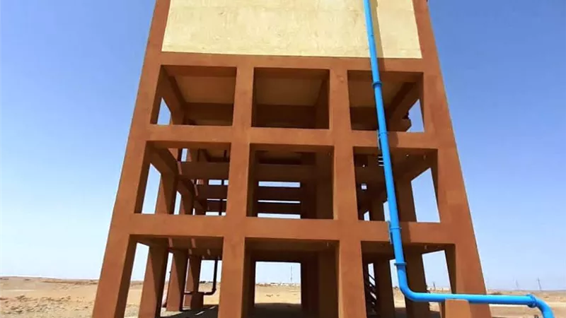 تشغيل الخزان الجديد بقرية كركر للقضاء نهائيا على مشكلة انقطاع المياه