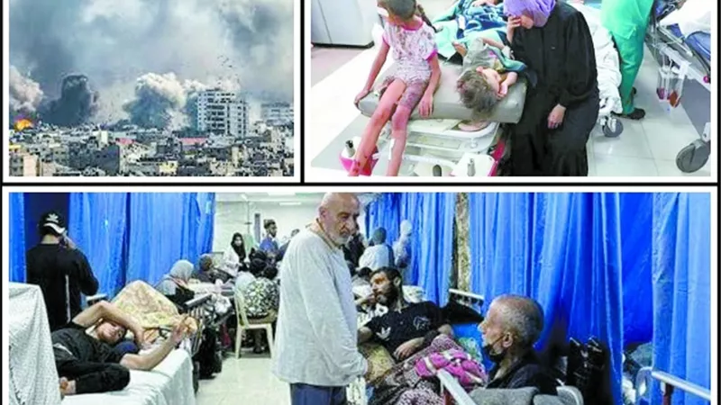 مستشفيات غزة تنزف.. وتنتظر من يعطف