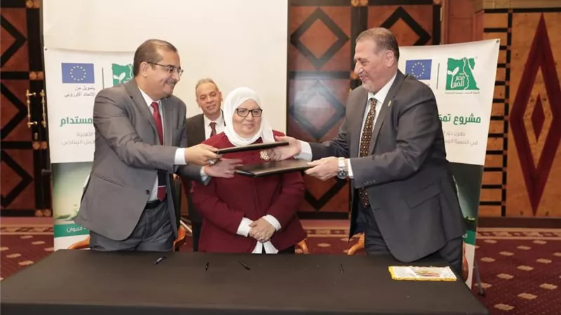 اتفاقية تعاون بين مؤسسة نهضة بنى سويف و مصر الخير