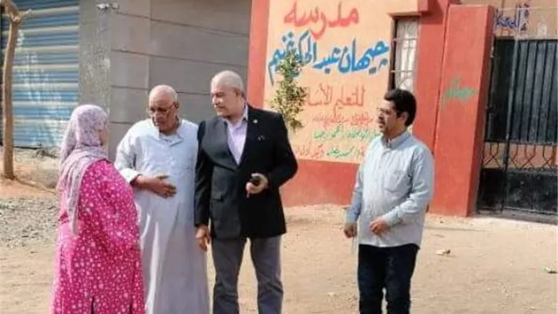 جولات لرئيس مدينة الزقازيق لمتابعة جاهزية المقرات الانتخابية
