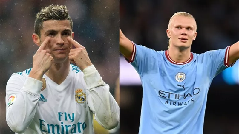 هالاند : رونالدو .. قدوتى فى الملاعب