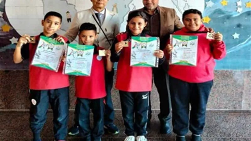 المدرسة اليابانية بدمياط تكرم أوائل الطلاب في مسابقة الكارتيه