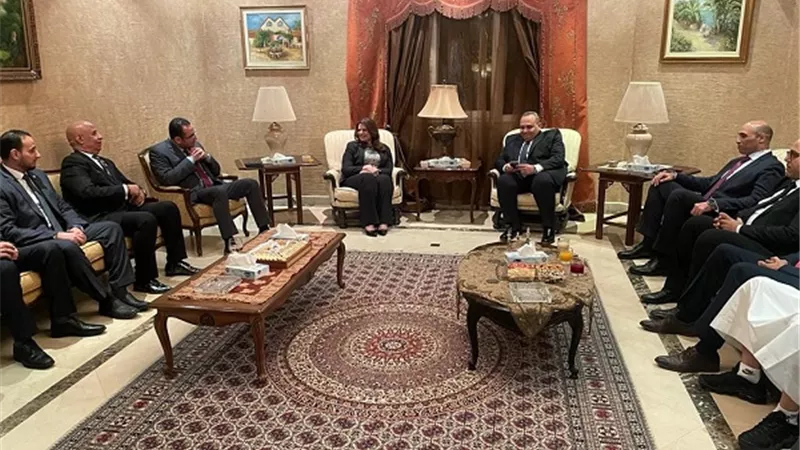 السفيرة سها جندي تطالب المصريين فى الخارج بالادلاء باصواتهم فى الانتخابات الرئاسية