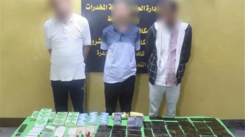 ضبط الحرامية بالبحر الأحمر والجيزة
