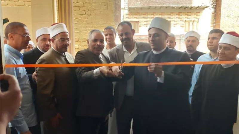 افتتاح تجديدات مسجدين ببنى سويف