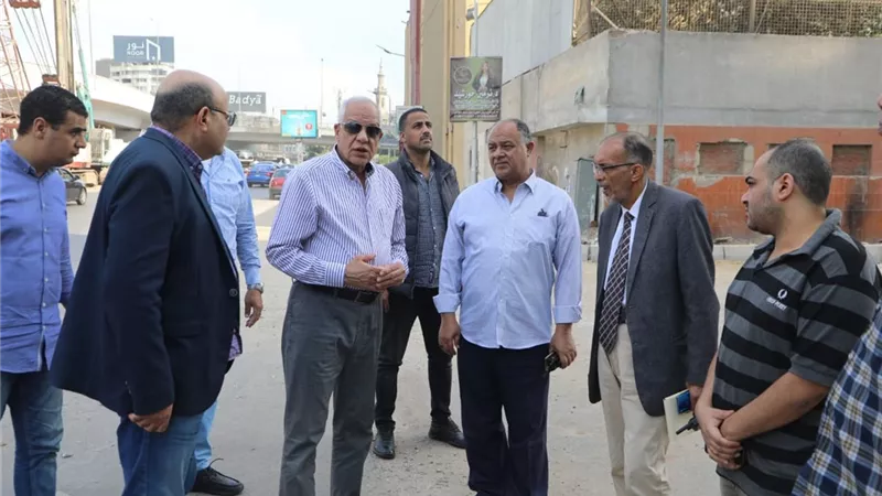محافظ الجيزة يتفقد أعمال النظافة وتنفيذ الخطة الاستثمارية