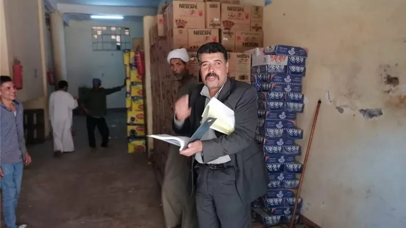 تموين المنيا يحرر 8 محاضر للسلع في مطاي