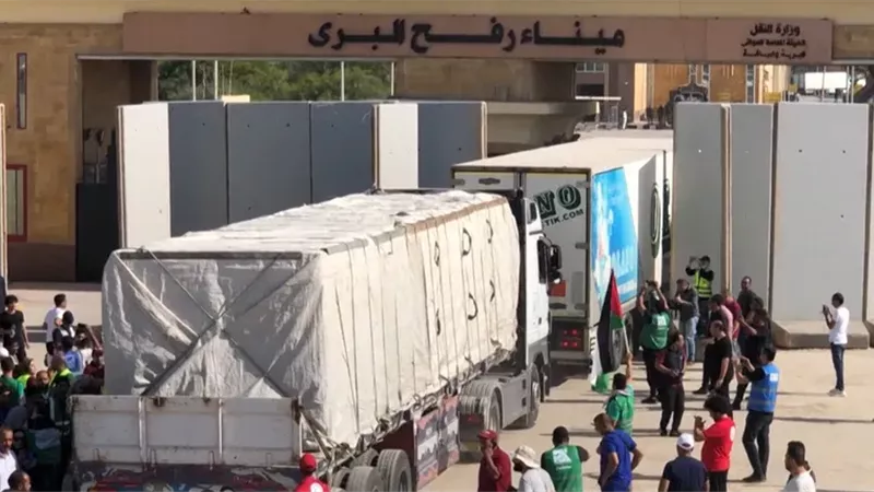 مصر تواصل جهودها لإيصال المساعدات الإنسانية إلى قطاع غزة