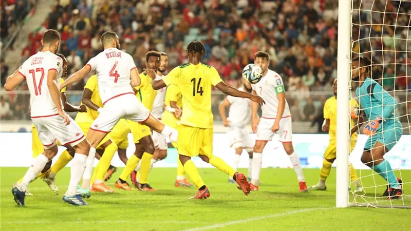 شاهد .. رباعية تونس أمام ساوتومى بتصفيات كأس العالم