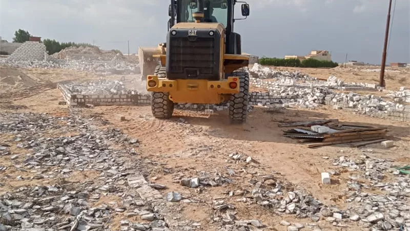 إزالة ٣٧ حالة تعدٍّ على الأراضي الزراعية بالإسماعيلية