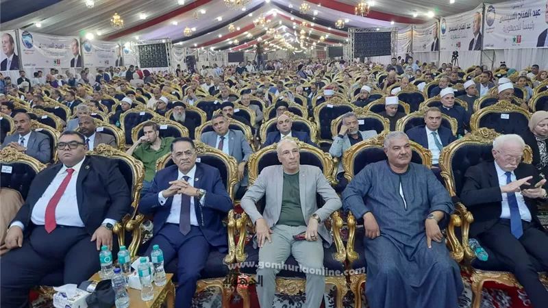 مستقبل وطن بالمنوفية قال كلمته فى دعم وتأييد الرئيس السيسى