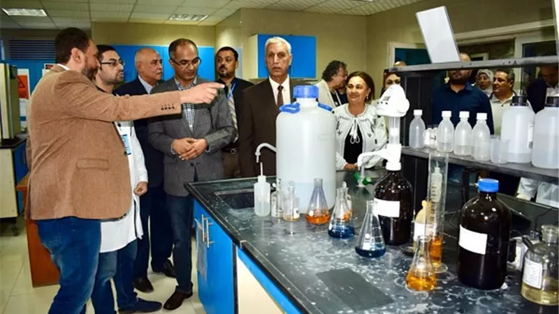 نائب وزير الإسكان يتفقد مشروعات الصرف بالدقهلية