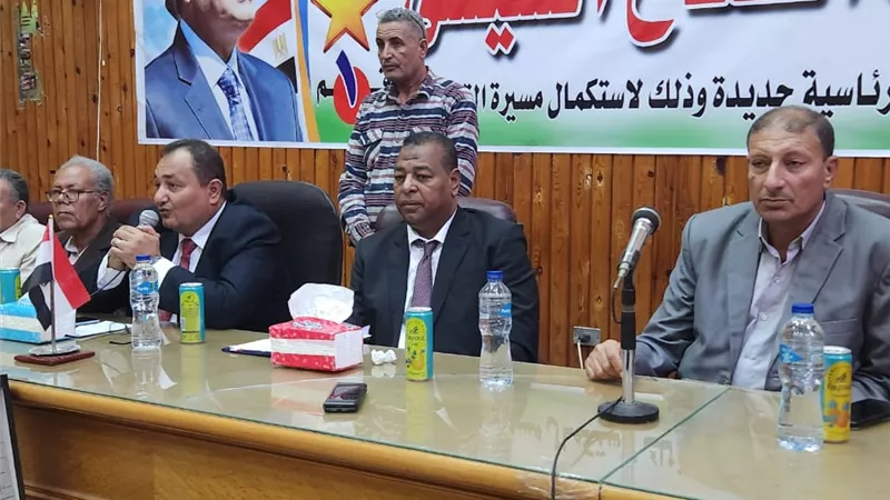 عمال الزراعة يعلنون تأييدهم للسيسى فى الانتخابات الرئاسية