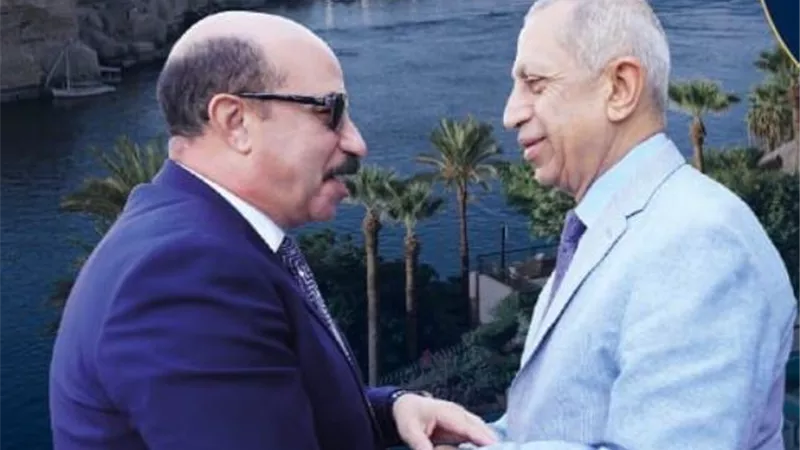 رئيس الأكاديمية العربية للعلوم والتكنولوجيا يهنئ محافظ أسوان