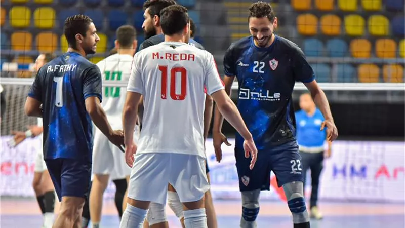الزمالك يفتتح مشواره بدورى الطائرة بالفوز على دمنهور 0/3