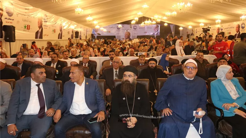 مؤتمرا جماهيريًا حاشدا بمستقبل وطن الشرقية لدعم الرئيس السيسي
