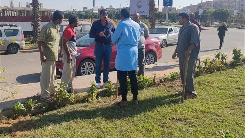 رئيس جهاز بدر يعلن عن نبأ هام فى أعمال الزراعة فى المدينة.. صور
